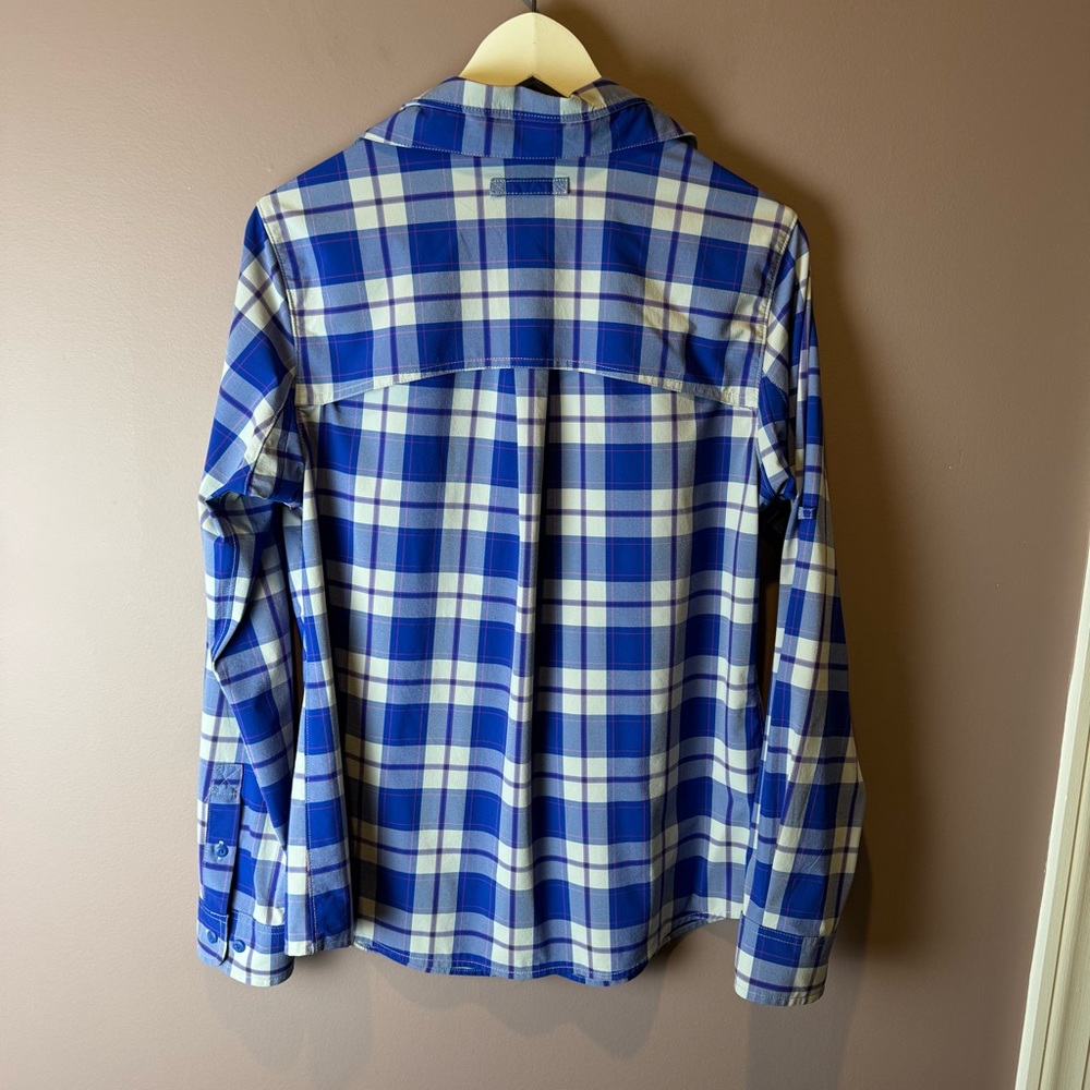 Duluth Women’s Plaid Long Sleeve Shirt M - Picture 7 of 9